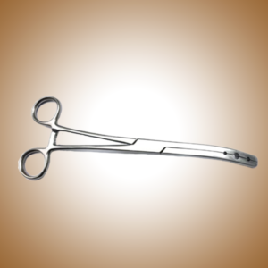 Three Hole Fixation Forcep Curved | Embalming Instruments | Genelyn