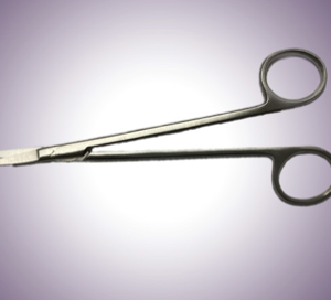 Standard Long Neck Curved Sharp/Sharp Operating Scissor - 15.5cm