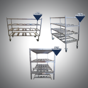 4 Tier MOBI Multi-Directional Loading Mortuary Roller Rack