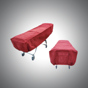 Burgundy Cot Cover