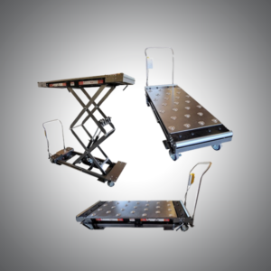 Crematory Battery Powered Low Profile Scissor Lift