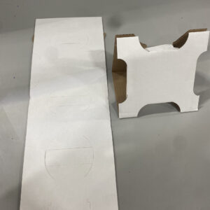 Cardboard Cremation Head Blocks