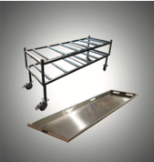 2 Tier End Load Roller Rack