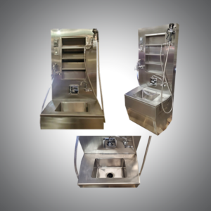 Wall Mounted Embalming Service Station