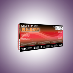 BLAZE PF NITRILE EXAM GLOVE 100/BX