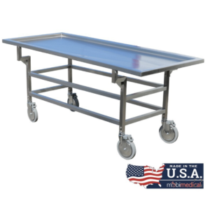 Over-Sized Bariatric Autopsy Trolley